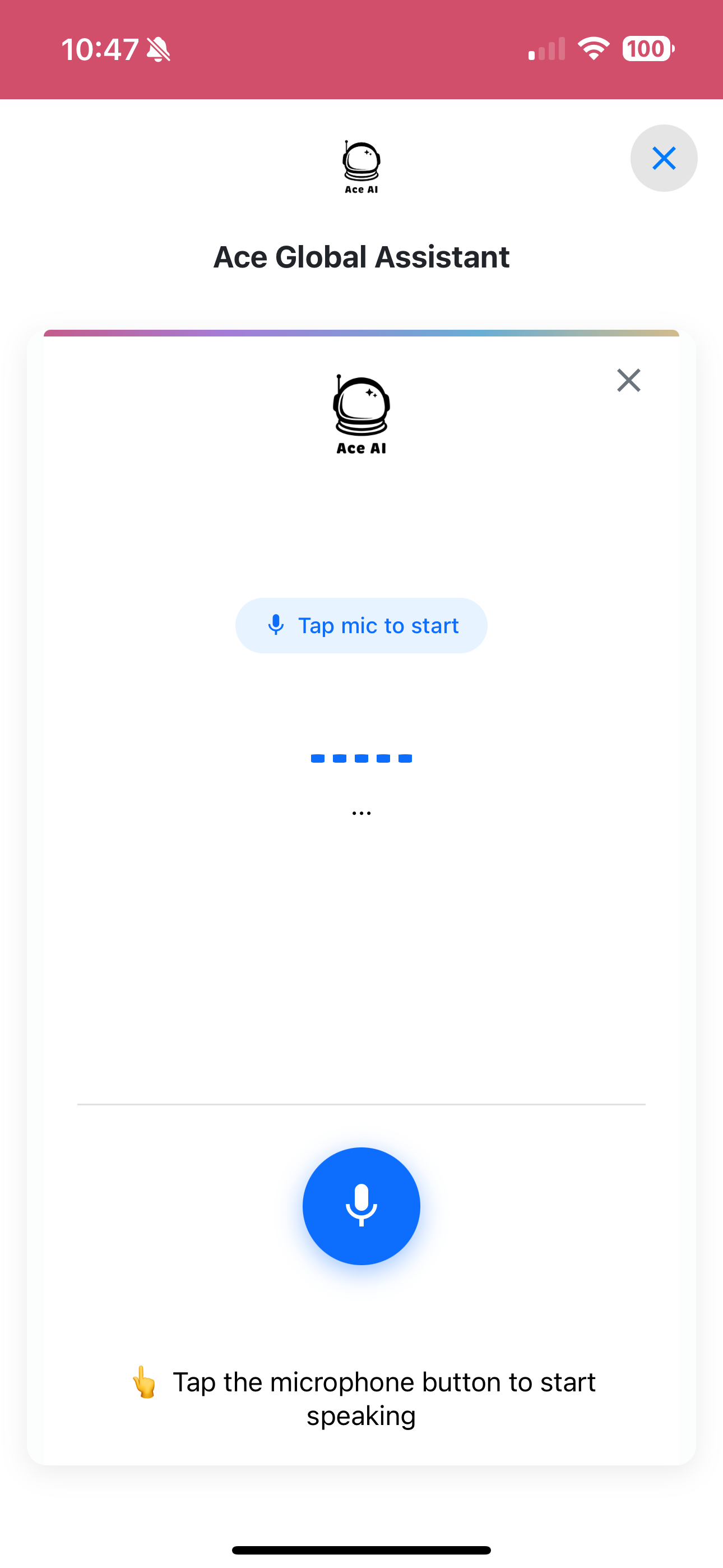 Ace AI Mobile Voice Chat